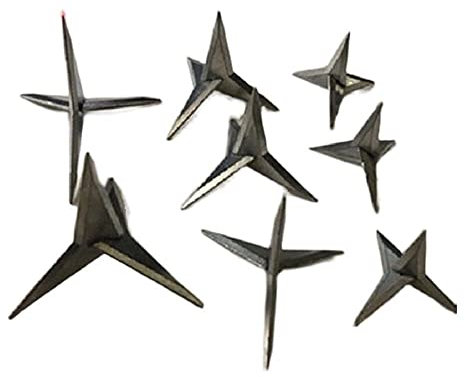 Ongles en acier triangulaire, pneus automobiles résistant à l'usure, clous de frein de pneu, 2.5-4.5cm, 20 paquets-3cm * 20