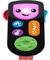 Fisher-Price Ma Première Télécommande Rires & Éveil, Version française, Jouet électronique avec Contenu éducatif, pour bébé et Enfant dès 6 Mois, HGY48