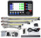 FASTTOBUY 3 Achsen Digitalanzeige-Kit 8 16 30 DRO mit 3-Achsen DRO, Linearmaßstab 200mm+400mm+750mm für Mühle, Bohrmaschine, EDM (Effektiver Hub: 200mm+400mm+750mm)