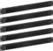 kwmobile 5x 19 Zoll Server Rack Abdeckung - Bürsten Kabelöffnung für 19 Serverracks - Serverschrank Netzwerkschrank Kabelmanagement Kabelführung