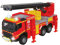 Majorette - Grand Series - Volvo Camion Pompiers - 19cm (Echelle 1/43ème) - Sons et Lumières - Dès 3 Ans - 213713000002, rojo