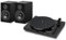 Pro-Ject Juke Box E1 HiFi Set, Audiophile turntable system with speakers (Piano Black)