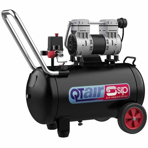 SIP QT 50/10 Low Noise Direct Drive Compressor - L95.7 x W41.3 x H67.5 cm