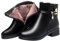 EGSDMNVSQ Stivali invernali stivaletti da donna stivali imbottiti caldi stivali con plateau stivali in pelle stivali da neve impermeabili scarpe da passeggio per esterni scarpe stivali invernali