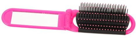 Beavorty Kamm Und Bürsten-spiegel Frauen Entwirrungsbürste Stylingbürste Mit Spiegel Tragbarer Haarkamm Für Mädchen Und Teenager