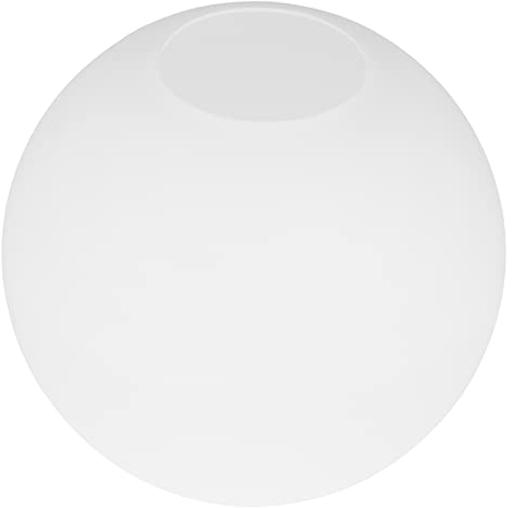 PRETYZOOM Frosted Glass Lampshade Replacement Globe for Light Fixture Opal Sphere Shade for Living Ceiling Light Spherical Lamp Shade for Pendant Chandelier