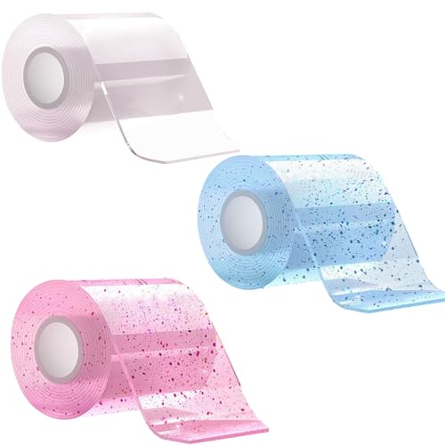DIY Nano Tape Bubble Kit Doppelseitiges Maker Tape Bubbles Kinder Geschenke Einfach zu Machen (Transparent)