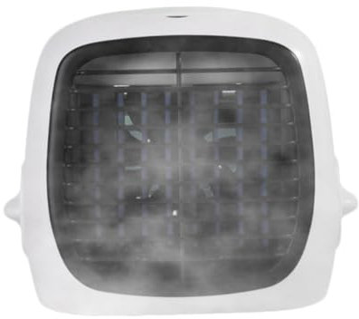 Cabilock 2piezas Ventilador De Aire Acondicionado Portátil Usb Enfriador Compacto Para Oficina y Hogar Silencioso y Diseño Antideslizante Para Uso Coche y Pequeños