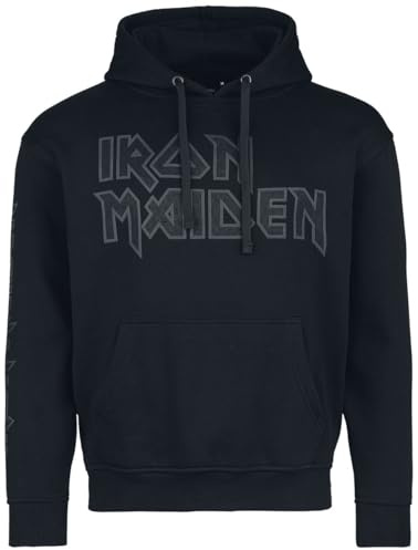 Iron Maiden Fear Lives Flames Männer Kapuzenpullover schwarz