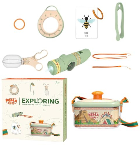 Outdoor Explorer Kit | Nature Capture Kit - Nature Capture Educational Kit, Garden Exploration Equipment Includes Butterfly Net and More Fun for Kids