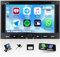 2G+64G CAMECHO Android Radio Coche para Peugeot 3008 5008 Partner Citroen Berlingo 2010-2016 con Carplay Android Auto, 7 Pulgadas Pantalla Táctil 2DIN con BT WiFi GPS FM/RDS EQ Cámara Trasera SWC