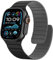 Sixmoat Cinturino Magnetico in Silicone Compatibile con Apple Watch 49mm 46mm 45mm 44mm 42mm per Uomo e Donna, Cinturini Sportivo e Leggero per Ultra SE Series 10 9 8 7 6 5 4 3, Nero-Grigio
