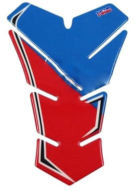 FIONEL Protezione Serbatoio per Honda CBR HRC 250RR 600RR 900RR 1000RR 650F 500R Adesivi Decalcomanie Accessori Moto Decalcomania Adesivo Serbatoio Pad(Blue)