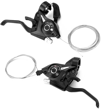 Mountain Gear System – Set für Fahrradschaltung, 21-Gang-Schaltungsmechanismus | Konstruktion aus starker Legierung, präzise Steuerung der digitalen Ausrüstung, leichtes integriertes Design