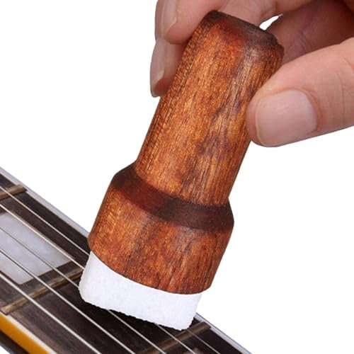 E-Gitarren-Reiniger – E-Gitarren-Wartungsreiniger – Rostentfernungsradierer, Saitenmusikinstrument-Zubehör für Bass, Violine, Zither, Ukulele, Mandoline