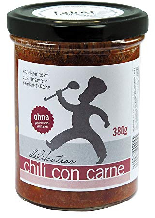 Chili Con Carne - handgemacht - ohne Geschmacksverstärker - im Glas (380g)
