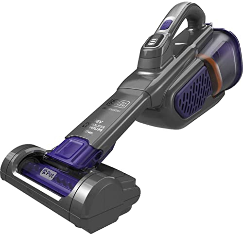 Black and Decker BHHV520BFP 18v Cordless Pet Dustbuster Hand Vacuum 1 x 2ah Integrated Li-ion