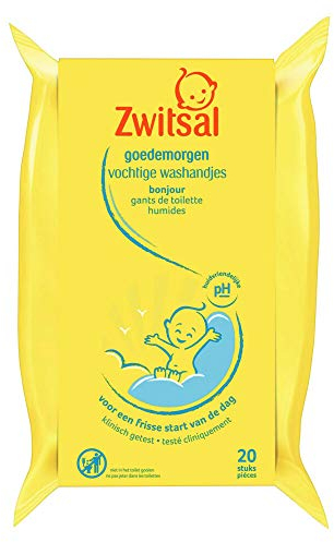 Zwitsal - Good morning moist washcloths - 20pcs