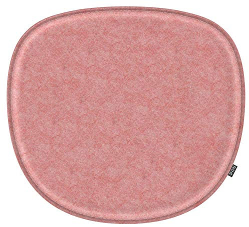 Feltd. Eco Filz Kissen geeignet für Hay - Neu Chair 13-29 Farben - optional inkl. Antirutsch und gepolstert! (pastellrosa)