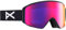 Anon Herren Snowboardbrille M4 Cylindrical, Größe:OneSize, Farben:Black/prcv Sun red