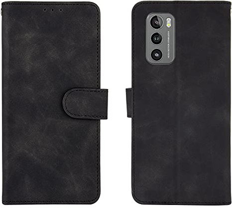 Phone Flip Case Portefeuille pour l'aile LG 5G, boîtier portefeuille en cuir PU avec porte-poignet de carte de crédit Couvercle de protection antichoc pour LG Wing 5G Couverture arrière du smartphone