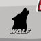 Wolf Aufkleber -6 Größen 21 Farben- Geheul Vollmond Canis Lupus Werwolf Isegrim