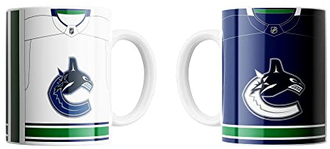 Great Branding Vancouver Canucks Home & Away Jersey NHL Jumbo Becher (440 ml)