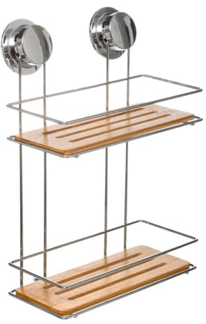 5five – Regal mit 2 Ebenen mit Saugnapf Venterra B