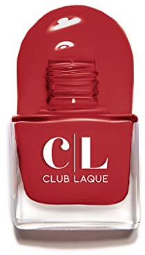 Emmi Nail Club Laque® Lady Vegan | Klassisches Rot | Mit Geruch Nach Gurke & Melone | Nagellack Schnelltrocknend & Stark Deckend | (10ml)