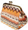 Lin‘s Liliana Damen Clutch Stroh Umhängetasche elegant Abendtasche umweltfreundliche Strandtasche Vintage Handgewebte Schultertasche (Orange)