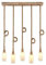 Lindby Pendelleuchte 'Relia' (Retro, Vintage, Antik) aus Metall (5 flammig, E27) - Deckenlampe, Esstischlampe, Hängelampe, Hängeleuchte , Wohnzimmerleuchte