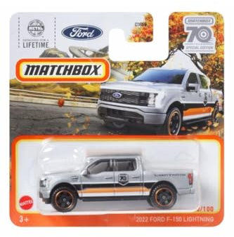 Matchbox 2022 Ford F-150 Lightning 20/100 Serie 2023 Argento
