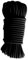 TECPLAST Sandow élastique Noir 30 mètres 9SW - Qualité PRO - Tendeur pour bâche de diamètre 9 mm