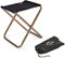 Naturehike Campinghocker Camping Hocker Klapphocker Faltbar Tragbarer Mini Klapphocker für Angeln Picknick Outdoor (Schwarz)