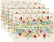 Tarklanda Blumen Platzsets 4er Set Floral Tischsets Frühling Waschbar Platzsets Sommer saisonaler Dekoration Platzdeckchen Urlaub Dekor für Küche Esstisch Party 30 x 45cm
