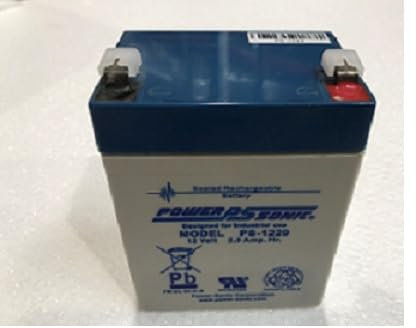 POWERSONIC 12v 2.9ah (2.7ah) MOBILITY LIFT, HOIST BATTERY - 12 VOLT 2.9AH