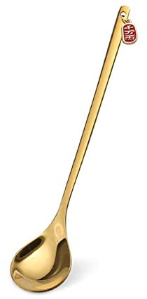 TREGOO Cucchiaini da caffè Creative Coffee Spoon Cutlery Gold Stainless Stirring Scoop Milk Ice Cream Dessert Spoons Set
