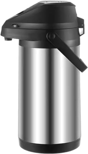 Carafe isotherme à double paroi, carafe sous vide, Pot thermos en acier inoxydable double couche, cafetière sous vide, bouteille isotherme (taille : 3000 ml) (taille : 1600 ml) (taille : 3000 ml) (Co