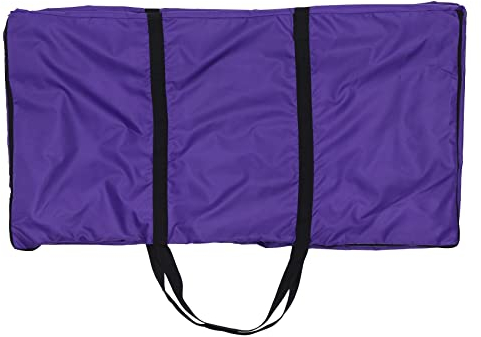 Lobamop Hay Bale Storage Bag, Extra Large Tote Hay Bale Carry Bag, Foldable Portable Horse and Livestock Hay Bale Bags with Zipper Waterproof