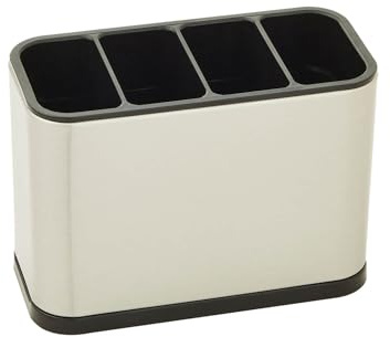 Coopers of Stortford Stainless Steel Cutlery Drainer Kitchen Sink Countertop Washing Up Tidy Organise Hygenic
