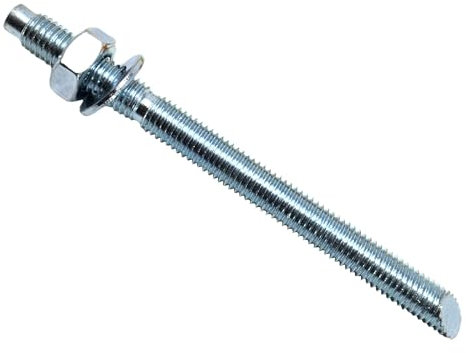MASONMATE Clous plaqués zinc M10 x 130 mm (10)