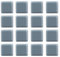 HTTYHT Möbelgleiter-Set 16 Stück Teflon Selbstklebend 50x50mm (eckig) Teppichgleiter Möbel Bewegen Pads Effektiver Schutz Ihrer Möbel Stühle Böden