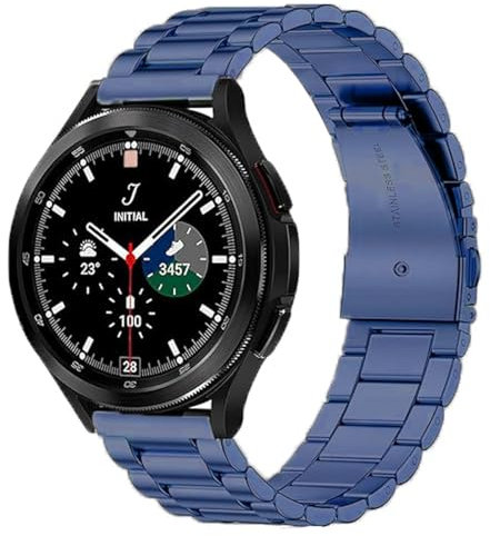 FOUUA Cinturini per Orologio Acciaio Inossidabile Cinturini per Orologio in Metallo con Cinturino 18mm 20mm 22mm 24mm con Sgancio Rapido Donne e Uomini Smartwatch Cinturini