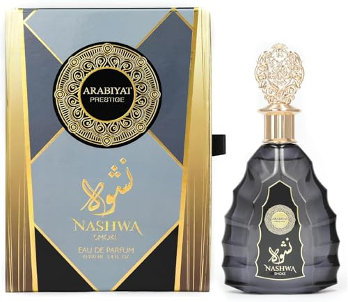 Arabiyat Prestige Nashwa Smoke For Women and Men (Unisex) Eau de Parfum, 100 ml Made in UAE