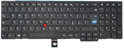 SIMPLETEK - Italienische Tastatur mit TrackPoint kompatibel mit Lenovo 04Y2652 0C45254 KMBL-USE KM-106E0
