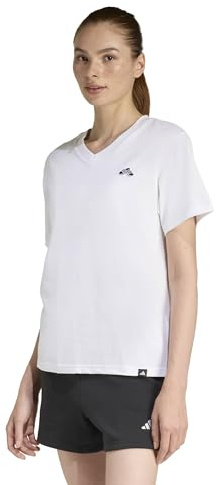 adidas Damen Summer Slide Graphic Vneck T-Shirt Grafik-T-Shirt (kurzärmlig) (1er Pack)