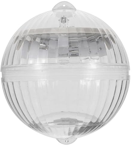 Ciieeo Lampe Solaire Flottante pour Piscine Étanche en Plastique, Boule Lumineuse Décorative à Changement de Couleur RGB, Éclairage Extérieur pour Bassin et Jardin, Éclairage Solaire