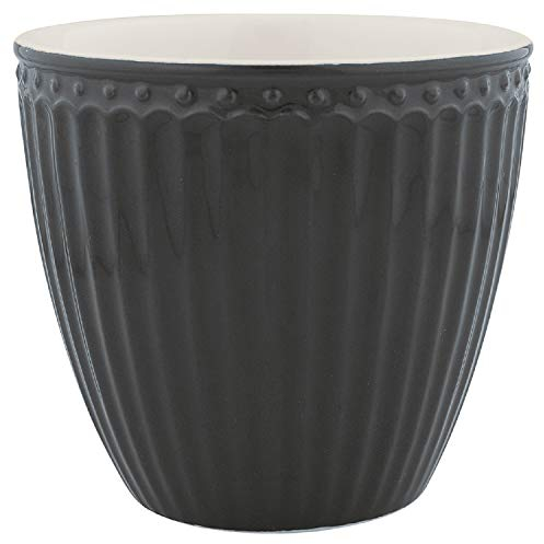 GreenGate - Latte cup- Alice dark grey