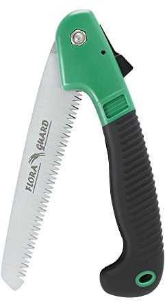 FLORA GUARD Handsäge, klappbar, Camping/Astsäge mit Rugged Professional Klappsäge(1027-2)