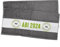 Herz & Heim® Badetuch zum Abi 2025-70 cm x 140 cm (B/H) - Reif für die Insel - mit Namen Grau